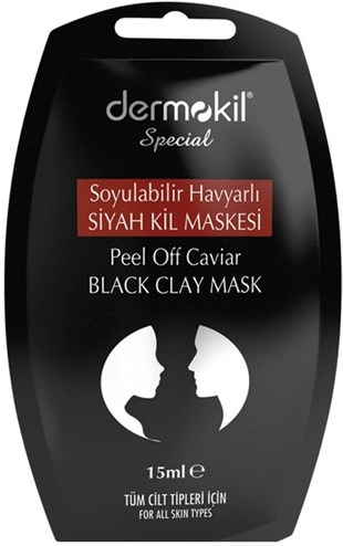 Dermokil Soyulabilir Siyah Maske 15 ml