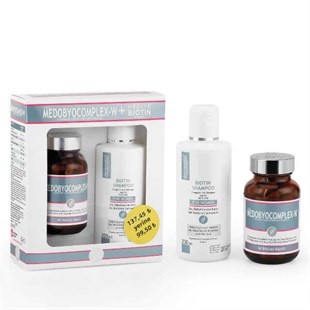 Dermoskin Medobiocomplex Kadın +Biotin Şampuan Hediyeli Paket