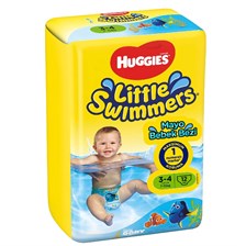 Huggies Little Swimmers Small 7-15 kg 12'li Mayo Bebek Bezi