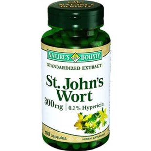 Nature's Bounty St. John's Wort 300 mg 100 Kapsül
