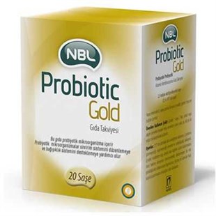 Nbl Probiotic Gold Takviye Edici Gıda 20 Stick