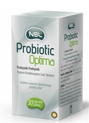 Nbl Probiotic Optima Takviye Edici Gıda 30 Çiğneme Tablet