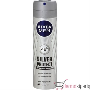 Nivea Silver Protect Sprey Deodorant 150Ml Erkek