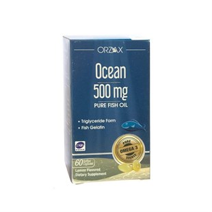 Ocean Omega 3 Balık Yağı 500 mg 60 Kapsül