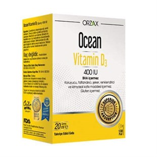 Ocean Vitamin D3 400 IU Oral Sprey 20 ml
