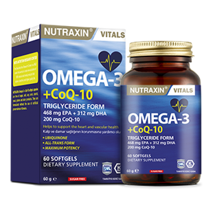 Omega-3 + Co Q-10 60 Yumuşak Jelatin Kapsül