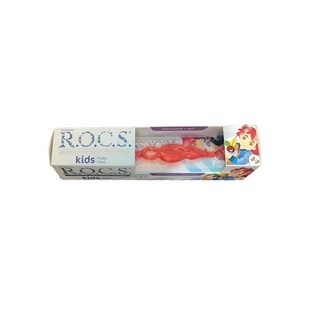 Rocs Kids 3-7 Yaş Meyve Külahı Diş Macunu Fırça Hediyeli