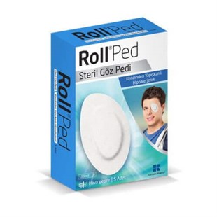 Roll Ped Steril Göz Pedi 5 Adet
