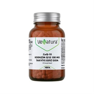 Venatura Koenzim Q10 100 mg 30 Yumuşak Kapsül