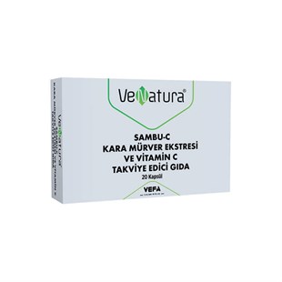 Venatura Sambu-C Kara Mürver Vitamin C 20 Kapsül